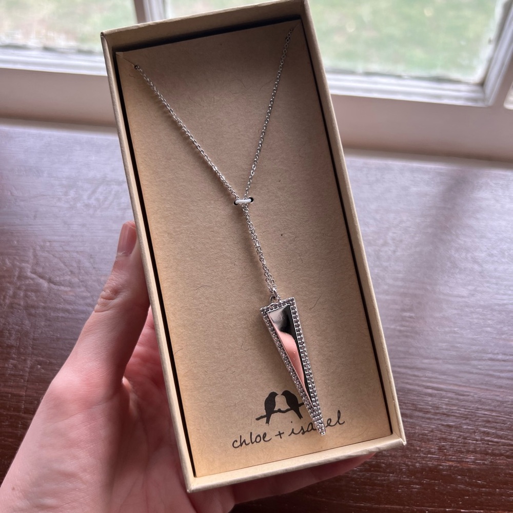 Chloe + Isabel Silver Pendant Necklace